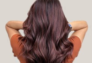 ترکیب رنگ مو شکلاتی قهوه ای